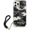 Husa Cover Guess Hard Camo Colection pentru iPhone 12 Pro Max Black