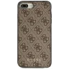 Husa Cover Guess Hard Logo Metalic pentru 7/8 Plus Brown