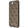 Husa Cover Guess Hard Logo Metalic pentru 7/8 Plus Brown