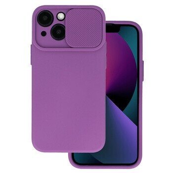 Husa Cover Silicon Camshield pentru iPhone 7/8 Plus Purple thumb