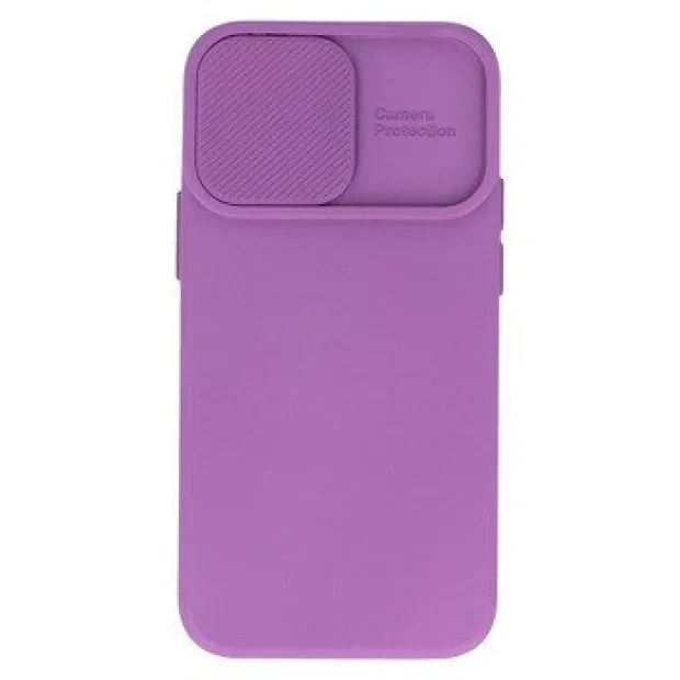 Husa Cover Silicon Camshield pentru iPhone 7/8 Plus Purple