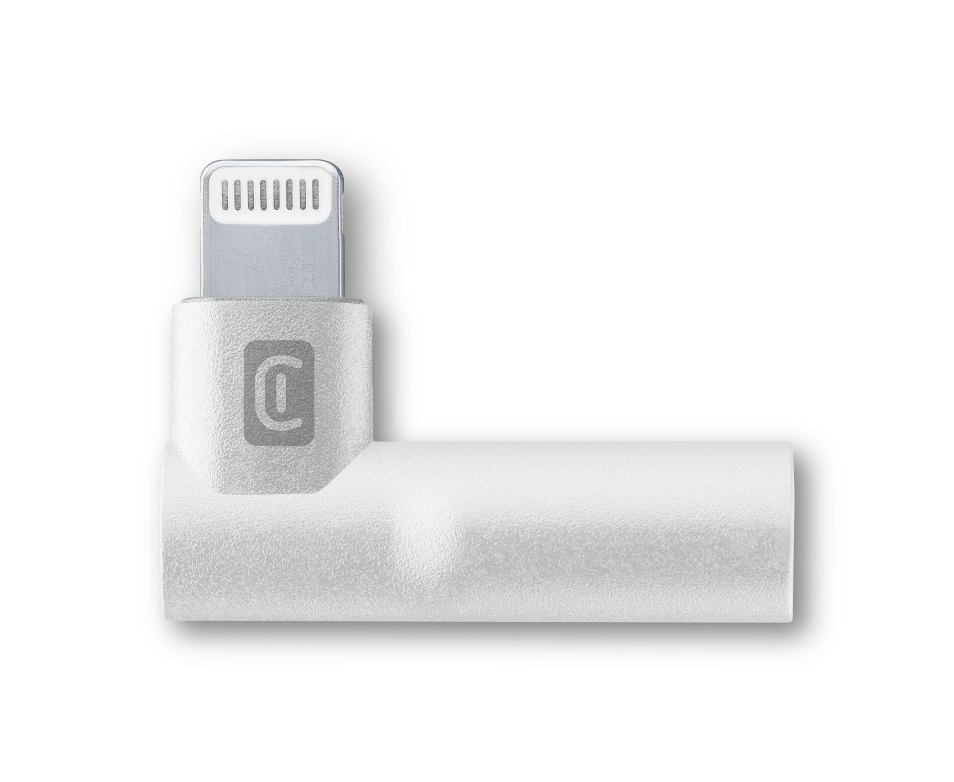 Adaptor Audio Cellularline Jack to Lightning Alb thumb