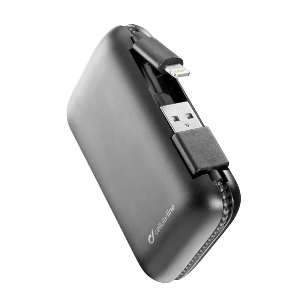 Baterie Externa Cellularline 5000mAh Negru