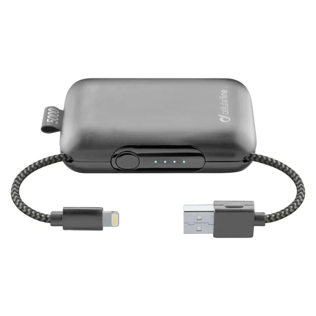 Baterie Externa Cellularline 5000mAh Negru