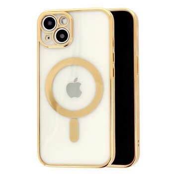 Husa Cover Luxury Magsafe pentru iPhone 12 Pro Max Gold thumb