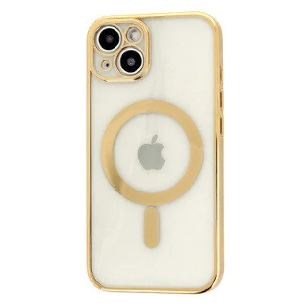 Husa Cover Luxury Magsafe pentru iPhone 12 Pro Max Gold