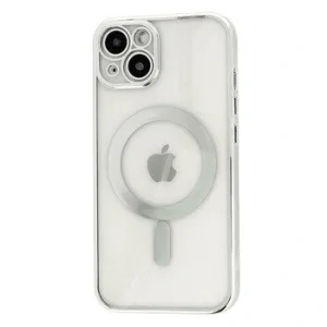 Husa Cover Luxury Magsafe pentru iPhone 13 Pro Silver