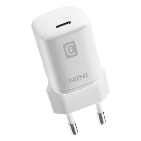 Incarcator Retea Cellularline Mini 20W Usb Alb