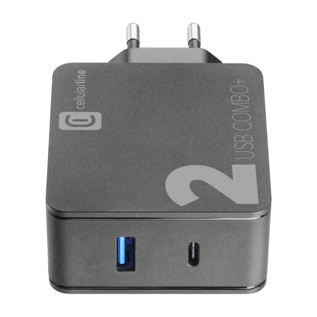 Set Incarcator Retea+Calbu Usb-c to Usb-C Negru