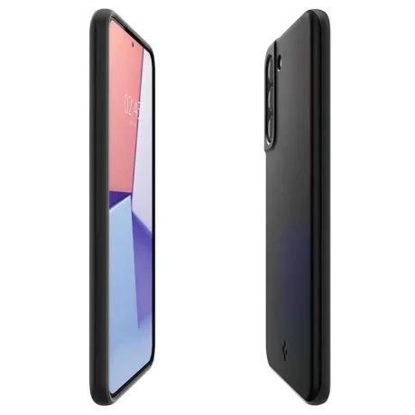 Husa Cover Spigen Thin Fit pentru Samsung Galaxy S22 Plus Black