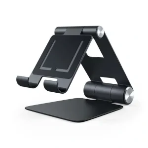 Suport Birou Satechi Aluminium R1 pentru Telefon Negru