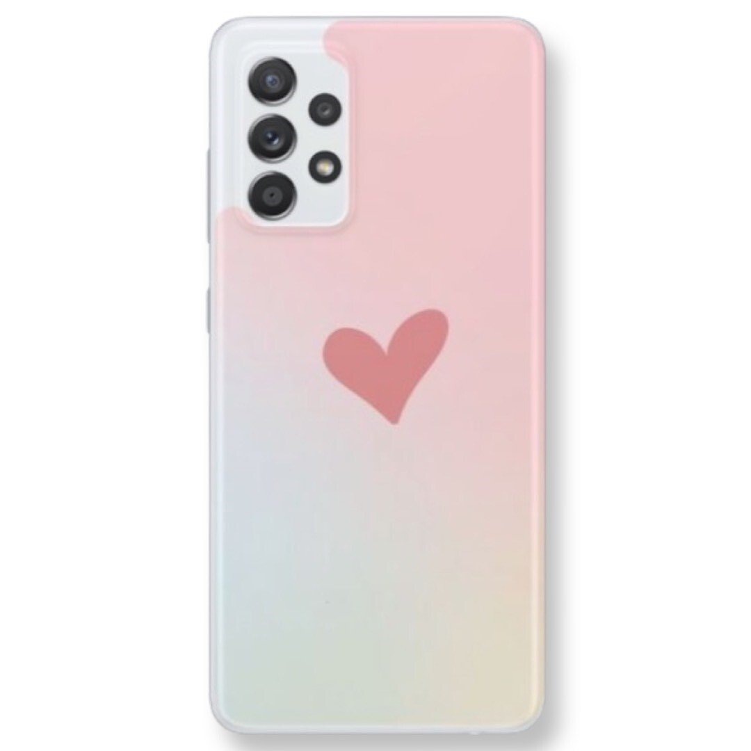 Husa Fashion Mobico pentru Samsung Galaxy A52/A52 5G Pink Heart thumb