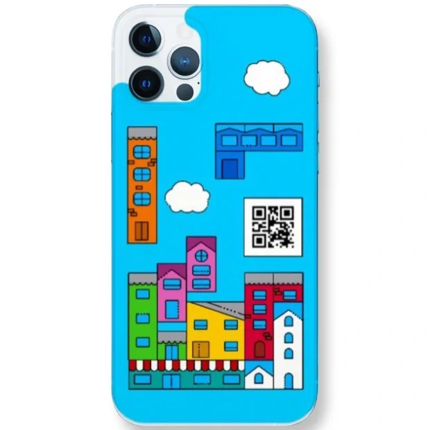 Husa Fashion Contakt pentru iPhone 13 Pro Max Gaming Tetris