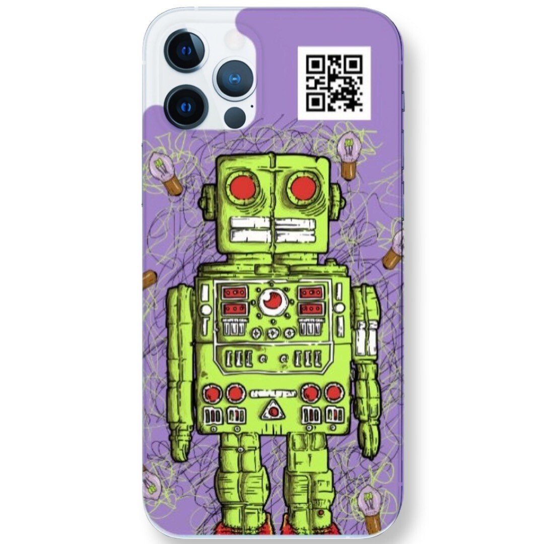 Husa Fashion Contakt pentru iPhone 13 Pro The Robot Always In Action thumb