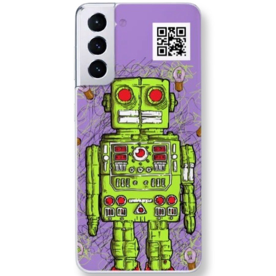 Husa Fashion Contakt pentru Samsung Galaxy S21 Plus The Robot Always In Action thumb