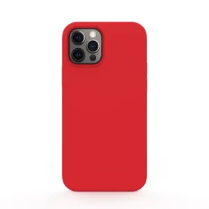 Husa Cover Swissten Silicon Soft Joy pentru iPhone 12/12 Pro Rosu
