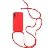 Husa Cover cu Snur pentru iPhone 11 Rosu