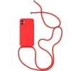 Husa Cover cu Snur pentru iPhone 12 Pro Rosu
