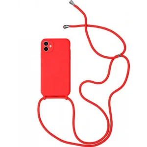 Husa Cover cu Snur pentru Samsung Galaxy S20 FE Rosu