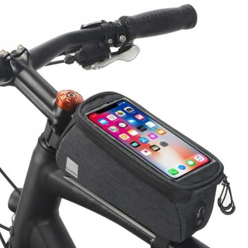 Geanta Waterproof Suport pentru Bicicleta 0.8L Negru thumb