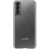 Husa Cover Crystal Glitter pentru Samsung Galaxy S21 FE Transparent
