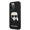 Husa Cover Karl Lagerfeld MagSafe Silicon Karl Head pentru iPhone 13 Pro Black