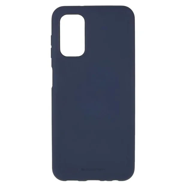 Husa Cover Mercury Silicon Jellysoft pentru Samsung Galaxy A03 Albastru