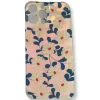 Husa Fashion Mobico Blue Flowers pentru iPhone 13 Pro Max