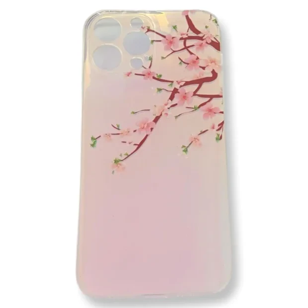 Husa Fashion Mobico Flower Stem pentru iPhone 13 Pro Max