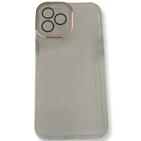Husa Mobico 3 pentru iPhone 13 Pro Max Transparenta cu Protectie la Camera