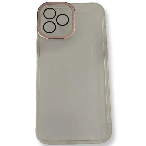 Husa Mobico 3 pentru iPhone 13 Pro Max Transparenta cu Protectie la Camera