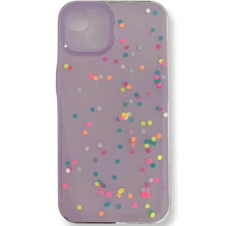 Husa Fashion Mobico Hard Bubble Albastru Violet 3in1 pentru iPhone 13