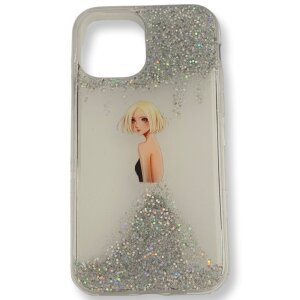 Husa Fashion Mobico Hard Princess Silver 3in1 pentru iPhone 12 Pro