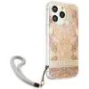 Husa Cover Guess Flower Strap pentru iPhone 13 Pro Max Pink