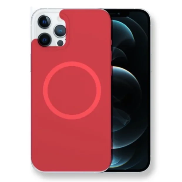 Husa Fashion Mobico MagSafe compatibila pentru iPhone 13 Pro Max Red