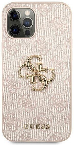 Husa Cover Guess PU 4G Metal Logo pentru iPhone 13/14 GUHCP14S4GMGPI Pink thumb
