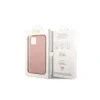 Husa Cover Guess PU Leather Saffiano pentru iPhone 14 Plus Pink