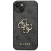 Husa Cover Guess PU Metal Logo pentru iPhone 14 Plus GUHCP14M4GMGGR Grey