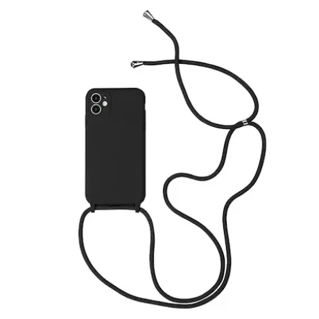 Husa Cover cu Snur ( Summer) pentru iPhone 7/8SE2 Negru