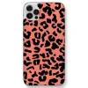 Husa Fashion Mobico pentru iPhone 14 Animal Print Orange