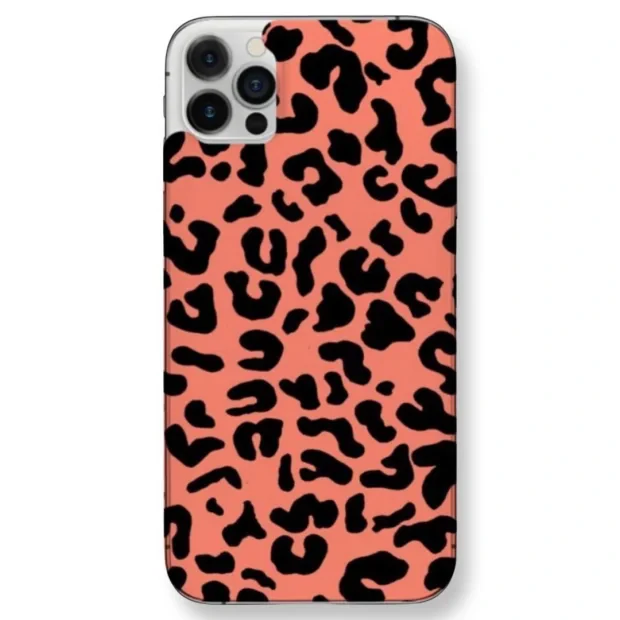 Husa Fashion Mobico pentru iPhone 14 Animal Print Orange