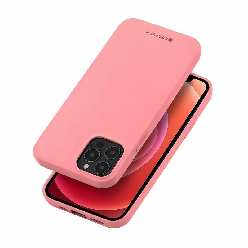 Husa Cover Mercury Silicon Jellysoft pentru Iphone 14 Plus Roz thumb