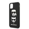 Husa Cover Karl Lagerfeld 3D Rubber Heads Kryt Pro pentru iPhone 11 Pro Max Black