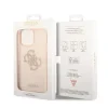 Husa Cover Guess TPU 4G Full Glitter pentru iPhone 14 Pro Max Gold