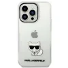 Husa Cover Karl Lagerfeld Choupette Logo pentru iPhone 14 Pro Clear