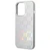 Husa Cover Karl Lagerfeld Iridescent Monogram pentru iPhone 13/14 Silver
