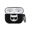 Husa Cover Karl Lagerfeld Iconic Silicone Choupette pentru AirPods Pro Black