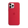 Husa Cover Silicone MagSafe Apple pentru iPhone 13 Pro Max Red