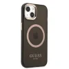 Husa Cover Guess Translucent MagSafe pentru iPhone 13/14 Black