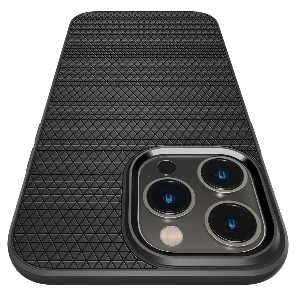 Husa Cover Spigen Liquid Air pentru iPhone 14 Plus Mate Black thumb